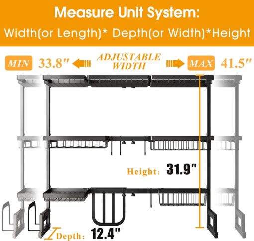 sink-rack-dimensions